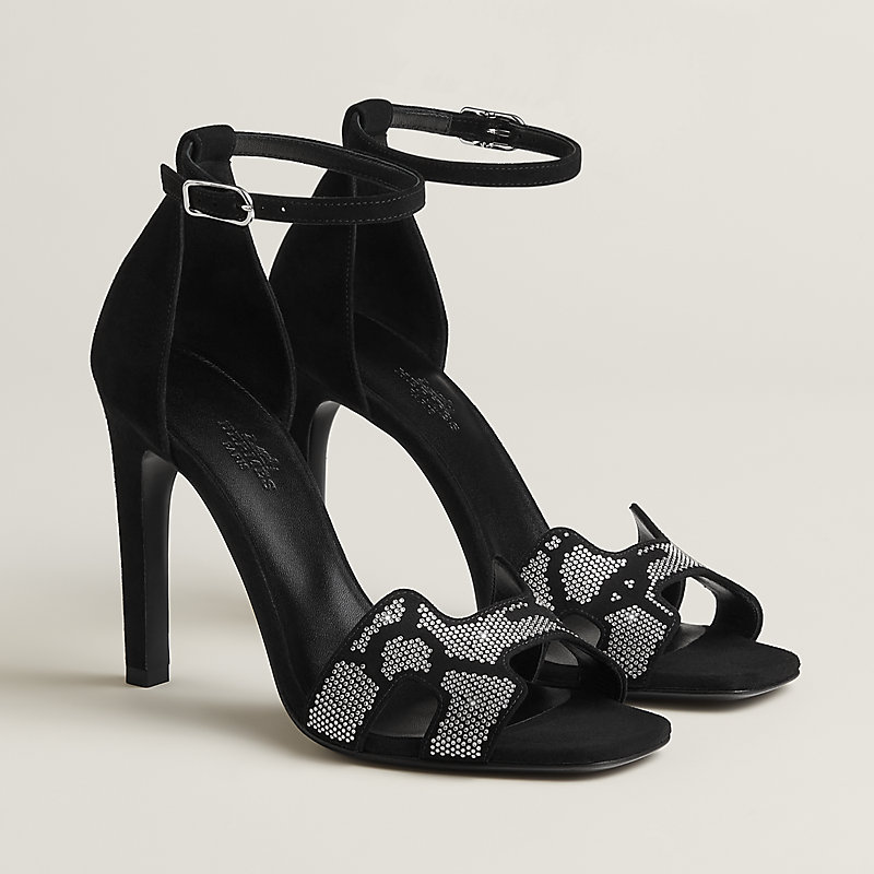 Joy 105 sandal - Black | Hermès USA